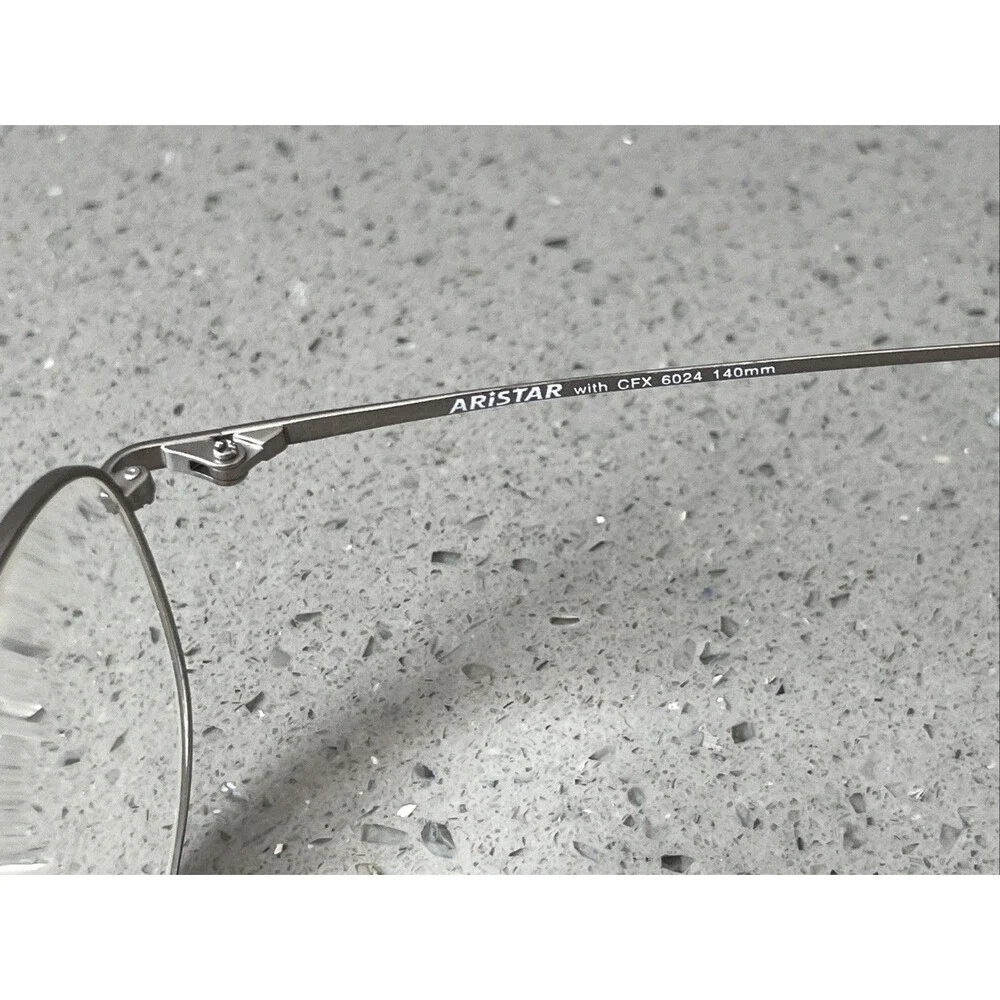 ARISTAR With CFX 6024 Eyeglasses Frames ONLY Col. 583 52-19-140 full rim silver